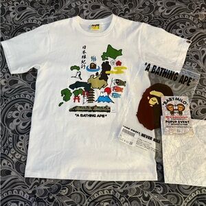 Bape “Japan culture” tee